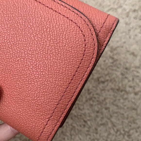 Burberry Pink Leather Long Wallet - Picture 9 of 10
